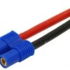 E-Flite 4" 13GA EC3 Battery Connector 1 E-Flite 4" 13GA EC3 Battery Connector -Best Toy Car efl aec305