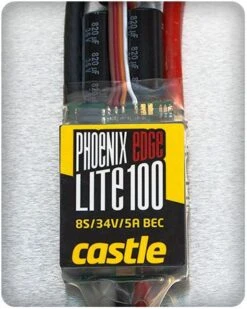 Castle Creations Phoenix Edge Lite 100, 25V 100-Amp ESC With 5-Amp BEC