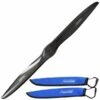 32X11 Wide Carbon Fiber Propeller, W/Prop Covers, By Falcon -Best Toy Car falcon600 24 1