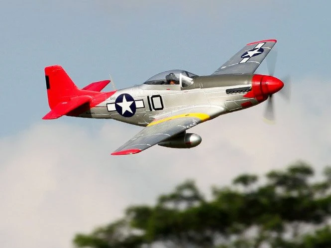 P-51D V8 Red Tail 1450mm PNP 5 P-51D V8 Red Tail 1450mm PNP - Image 3