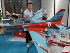 2m Viper Turbine Jet PNP With Retracts, Lights And Servos, Gulf Blue -Best Toy Car g1