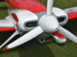 42% RV4 100-120cc White/Red ARF -Best Toy Car grpp rv4 wrc