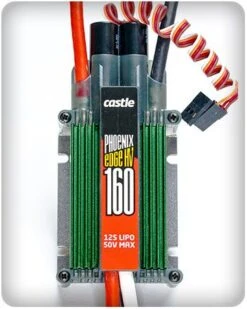 Castle Creations Phoenix Edge 160HV, 50V 160-Amp High Voltage ESC