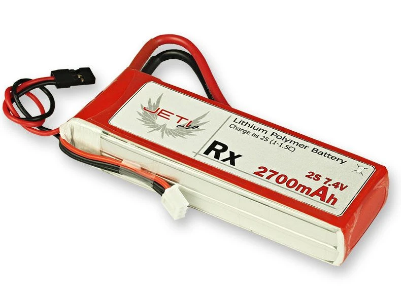 Jeti USA 2700mAh 2S 7.4V Receiver LiPo Battery 3 Jeti USA 2700mAh 2S 7.4V Receiver LiPo Battery