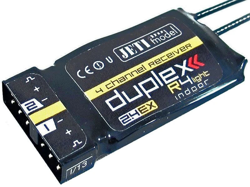 Jeti USA Duplex EX R4i 2.4GHz Full/Aux Receiver With Telemetry 3 Jeti USA Duplex EX R4i 2.4GHz Full/Aux Receiver With Telemetry