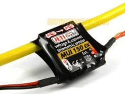 Jeti USA MUI EX 150A Current / Voltage / Capacity Telemetry Sensor