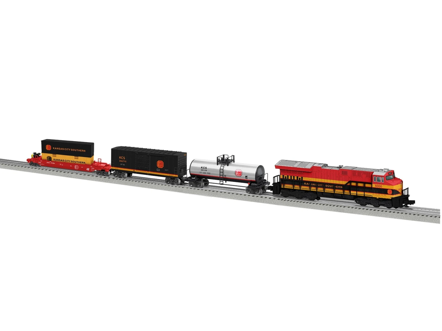 Lionel 2123030 O Gauge LionChief Kansas City Southern ET44 Train Set 3 Lionel 2123030 O Gauge LionChief Kansas City Southern ET44 Train Set