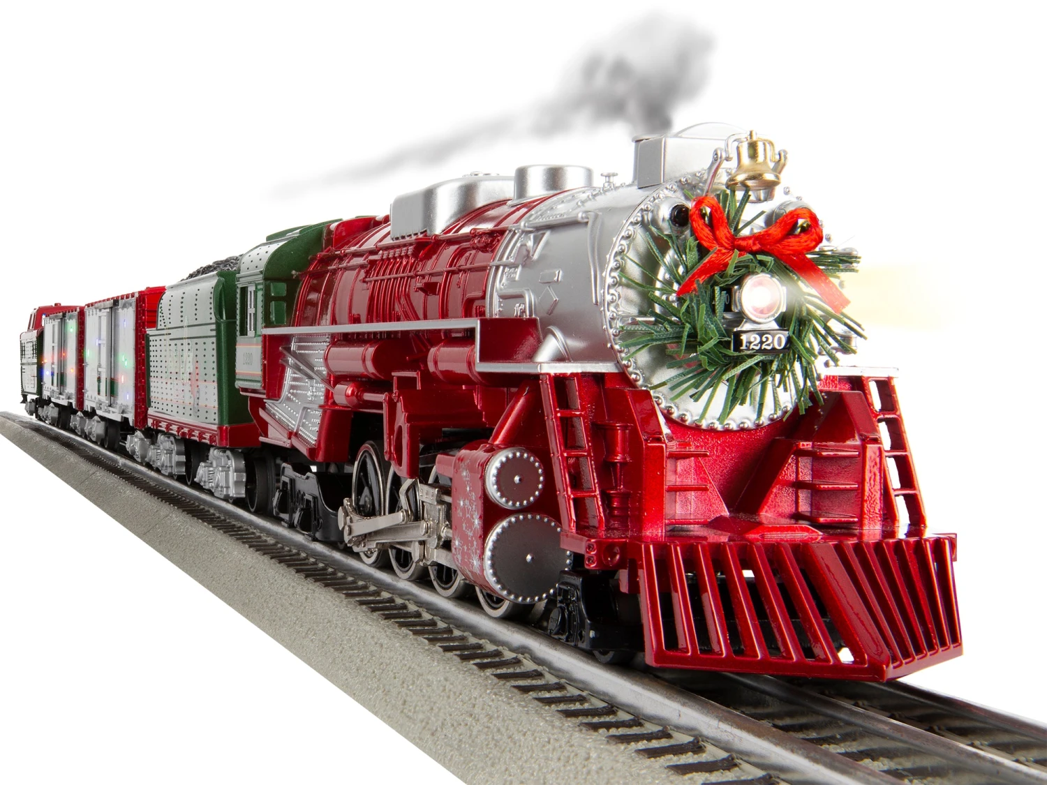 Lionel 2123100 O Gauge Christmas Light Express Train Set With Bluetooth 5.0 4 Lionel 2123100 O Gauge Christmas Light Express Train Set With Bluetooth 5.0 - Image 2