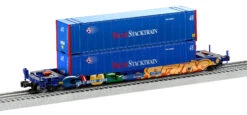 Lionel 2226622 O Scale Husky Stack Intermodal Well Car With Graffiti Pacer 6325