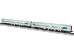 Lionel 2227300 O Gauge Amtrak Amfleet Phase V Coach 2 Pack