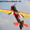 Replacement Rudder For 33% Pilot-RC YAK M55, -01 Red/Black/Yellow