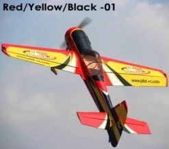 Replacement Rudder For 33% Pilot-RC YAK M55, -01 Red/Black/Yellow