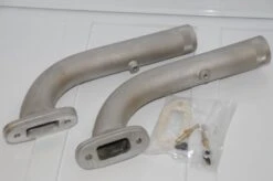 MVVS 3414LR 116cc Header Kit, 60mm Drop, W/Smoke Fittings