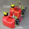 Red Gasoline Fuel Tank With Pump, 2.5 Gallon, By Jersey Modeler 1 Red Gasoline Fuel Tank With Pump, 2.5 Gallon, By Jersey Modeler -Best Toy Car rhp 1