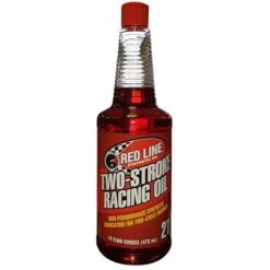 Red Line Two-Stroke Synthetic Racing Oil, 16 Oz