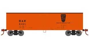 Roundhouse 1638 HO Scale 40' Wood Reefer Bangor & Aroostook BAR 6301 3 Roundhouse 1638 HO Scale 40' Wood Reefer Bangor & Aroostook BAR 6301