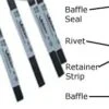 McFarlane Baffle Seal Retainer Strip