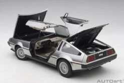 1/18 AUTOart Delorean DMC-12 DMC12 (Satin Finish Matte Silver) Car Model -Best Toy Car s l1600 12304.1676425090