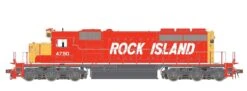 ScaleTrains Rivet 38825 HO Scale EMD SD40-2 Rock Island RI 4799 - DCC & Sound
