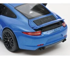 Schuco 450039700 (1:18) Porsche 911 Carrera GTS Coupe 991.1 - Saphire Blue Metallic -Best Toy Car schuco 450039700 1 18 porsche 911 carrera gts coupe 991 1 saphire blue metallic 4