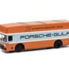 Schuco 452030100 (1:64) JW AutomotiveRace Transporter Porsche-Gulf -Best Toy Car schuco 452030100 1 64 jw automotive race transporter porsche gulf