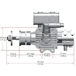 Stinger 15cc Engine, Side Exhaust -Best Toy Car se 15 size 2