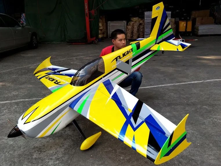 Flight Model 91" Slick 60-80cc Yellow ARF 4 Flight Model 91" Slick 60-80cc Yellow ARF - Image 2