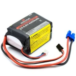 LiFe Receiver Battery, 4000mAh 2S 6.6V, By Spektrum