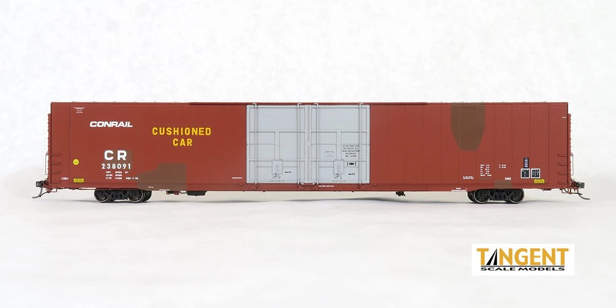 Tangent Scale Models 25029-02 HO Scale Greenville 86' Auto Parts Boxcar Conrail Ex-PRR CR 238097 4 Tangent Scale Models 25029-02 HO Scale Greenville 86' Auto Parts Boxcar Conrail Ex-PRR CR 238097 - Image 2