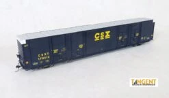 Tangent 25517-02 HO Scale 86' Quad Door Auto Parts Boxcar CSX 179300
