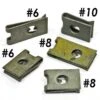 Tinnerman Kit, 10 Of Each U Speed Nut
