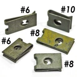 Tinnerman Kit, 10 Of Each U Speed Nut