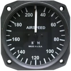 Airspeed, 3 1/8" 40-200 Mph, Non-TSO