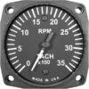 Electronic Tachometer, 3 1/8" 0-3500 RPM, Jabiru -Best Toy Car uma 19 819 105