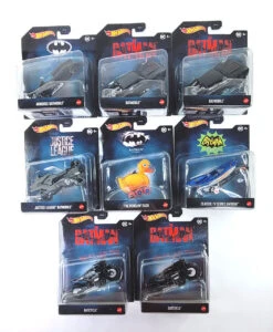 1/64 Hot Wheels Batmobile Assortment M 2022 Set Of 8 Pieces