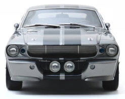 1/12 Greenlight Bespoke Collection - Gone In Sixty Seconds Gone In 60 Seconds - 1967 Ford Mustang Eleanor Grey Resin Car Model -Best Toy Car v2 12102 09055.1606774611