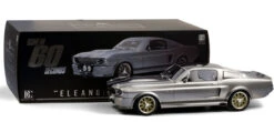 1/12 Greenlight Bespoke Collection - Gone In Sixty Seconds Gone In 60 Seconds - 1967 Ford Mustang Eleanor Grey Resin Car Model -Best Toy Car v7 12102 97168.1606774597