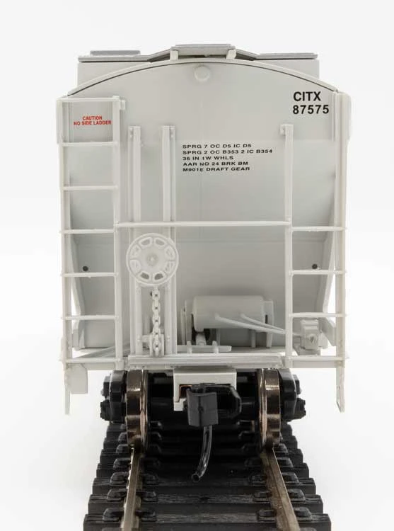 Walthers 910-7572 HO 39' Trinity 3281 2 Bay Covered Hopper CIT Group CITX 87575 4 Walthers 910-7572 HO 39' Trinity 3281 2 Bay Covered Hopper CIT Group CITX 87575 - Image 2
