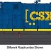 Walthers Mainline 910-10205 HO Scale GE ES44AC GEVO Diesel Locomotive CSX 981