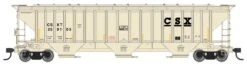 Walthers Mainline 910-49009 HO Scale 57' Trinity 4750 3-Bay Covered Hopper CSX 259105