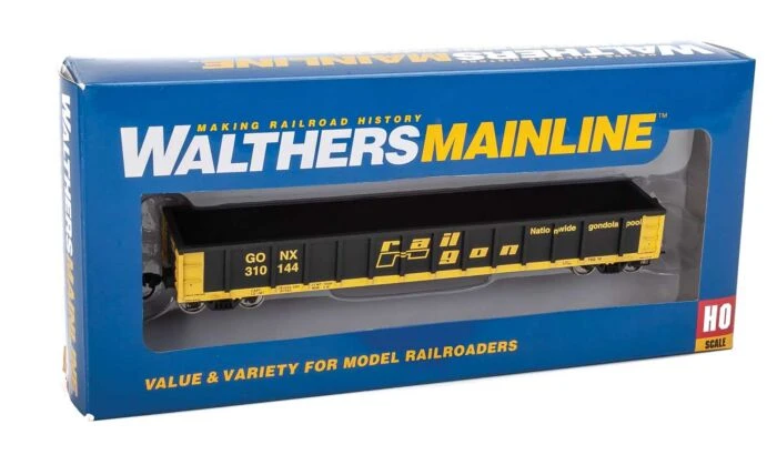 Walthers MainLine 910-6245 53' Gondola Railgon GONX 310144 4 Walthers MainLine 910-6245 53' Gondola Railgon GONX 310144 - Image 2