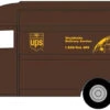 Walthers SceneMaster 949-14000 HO Scale (1:87) UPS Truck Package Car Bow Tie Shield Logo -Best Toy Car walthers scenemaster 949 14000 ups package car truck bow tie shield