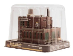 Woodland Scenics BR4924 N Scale Built Up Structure - Clyde & Dale's Barrel Factory With LED Lighting -Best Toy Car woodland scenics br4924 n scale built up structure clyde dale s barrel factory h 1