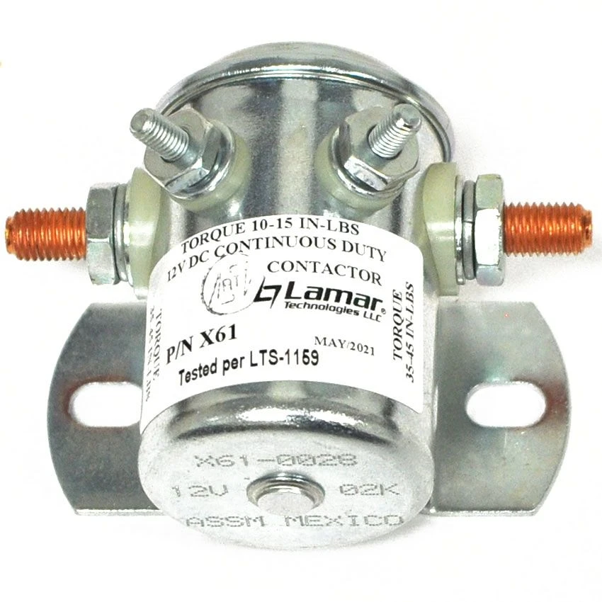 12V Continuous Solenoid Contactor, Experimental 3 12V Continuous Solenoid Contactor, Experimental